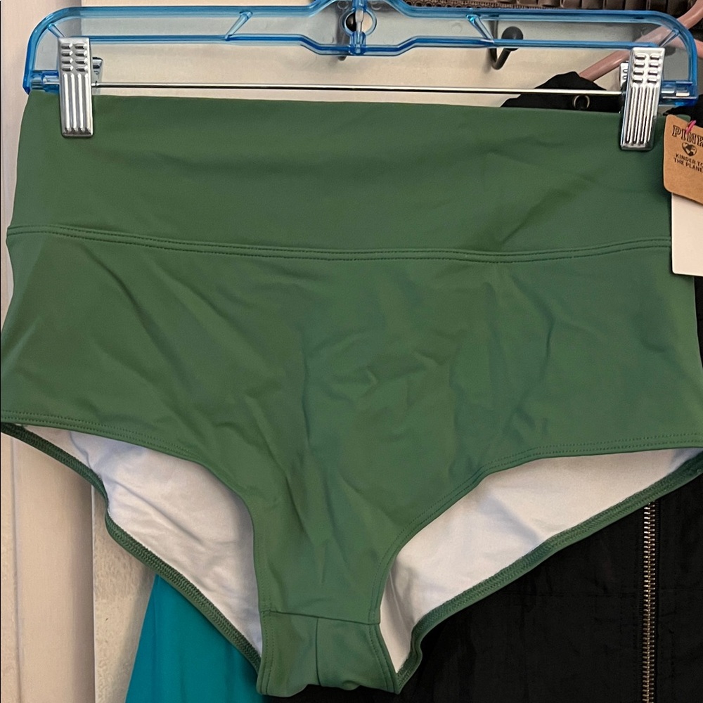 PINK Victoria's Secret Sage Green Bikini Bottoms